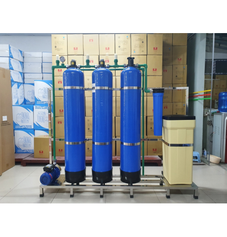Bộ làm mềm 01 m3/h