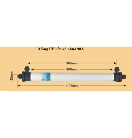 Màng UF 90A liền vỏ nhựa