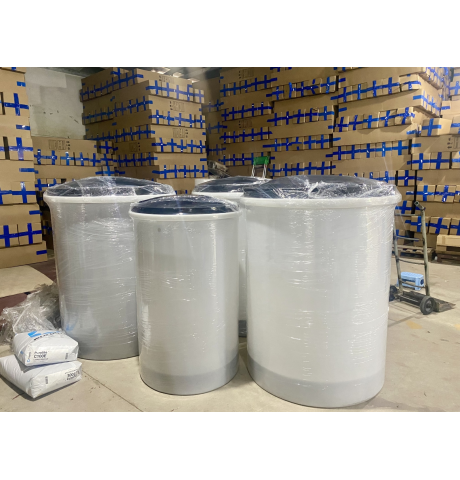 Thùng muối 1000L.