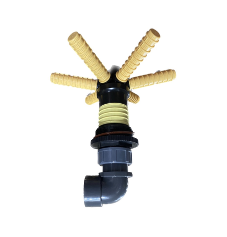 Trõ dưới cột F500 ( van lắp thân )