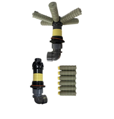 Trõ dưới cột F600 ( van lắp thân )