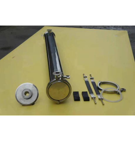 Vỏ màng RO 4040 đầu Inox ( loại nước vào ở thân)