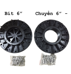 Bít 6 inch + mặt bích chuyển 6 inch