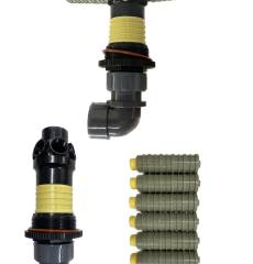 Trõ dưới cột F600 ( van lắp thân )